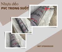 Màng nhựa PVC trong suốt, Cuộn nhựa PVC trong suốt