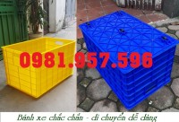 Thùng nhựa bánh xe, thùng nhựa kéo hàng bánh xe, thùng nhựa 5 bánh