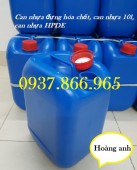 Can nhựa chuyên đựng dung dịch lỏng trong nhuộm vải, can nhua 25l, can nhựa cũ