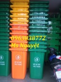 Nơi bán thùng rác nhựa HDPE 240lit, thùng rác y tế, thùng rác công cộng