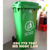 Bán Thùng rác nhựa 120 lít giá rẻ toàn quốc - 094 779 7507