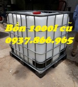 Xuất bồn cũ số lượng lớn, bồn nhựa, tank 1 khối, bồn 1000l, tank cũ đ