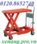 Xe nâng mặt bàn, xe nâng bàn XNB500, xe nâng mặt bàn 500kg giá RẺ