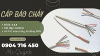 Dây cáp báo cháy lõi đồng tại Đà Nẵng, Hà Nội, Hồ Chí Minh