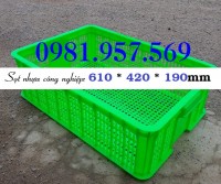 Sóng nhựa công nghiệp 1T9, sóng rỗng đụng hàng cao 19cm