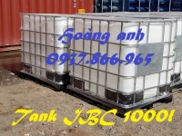 Bồn IBC cũ 1000l, bồn chứa chất lỏng, bồn công nghiệp, bồn nhựa, tank ibc 1000l