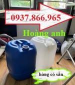 Sản xuất can nhựa theo yêu cầu, can nhựa 25l, can nhựa HPDE, can chuyên dùng tro