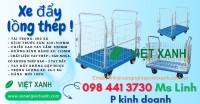 Xe đẩy có lòng thép 300kg khuyến mãi