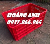 Sọt đựn rau củ, sọt dùng kho lạnh, sọt nhựa rỗng các loại sọt nhựa có