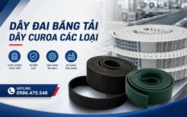 Tổng đại lý nhập khẩu và phân phối dây đai băng tải, dây Curoa các loại