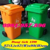 Thùng rác 120l, thùng rác công cộng, thùng rác y tế