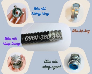 Ống ruột gà lõi thép phi 16/20/25/32 giá tốt