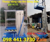 Thang nâng người cao 8m 125kg Khuyến mãi