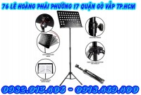 stand music tại 76 lê hoàng phái p17 gò vấpp, tphcm