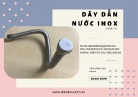 DÂY DẪN NƯỚC NÓNG LẠNH INOX-DÂY CẤP NƯỚC BÌNH NÓNG LẠNH-ỐNG DẪN NƯỚC MỀM