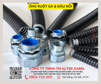 Ống ruột gà, ống luồn dây điện, đầu nối, khớp nối, đầu bịt