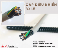 Cáp điều khiển 8x1.5 Altek Kabel Hà Nội, Đà Nẵng, Sài Gòn