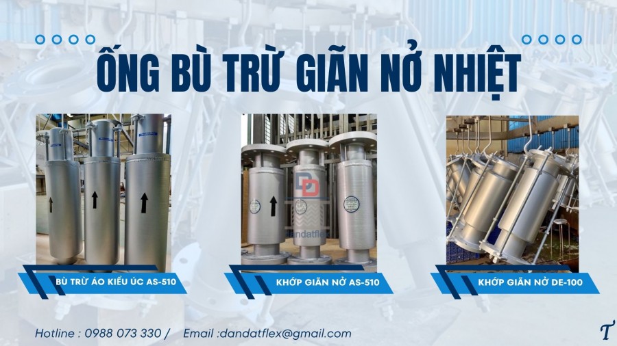 Ống bellows giãn nở nhiệt/ Bù trừ áo không mặt bích/ Khớp giãn nở lò hơi