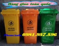 Thùng rác y tế 240l,thùng rác nhựa 240l, thùng rác bệnh viện