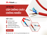 Cáp tín hiệu báo cháy chống cháy chống nhiễu Altek Kabel