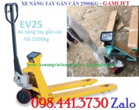 Xe nâng tay gắn cân 2000kg