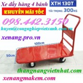 Xe đẩy hàng 300kg XTH130T và XTH130L giá rẻ call 0984423150 – Huyền