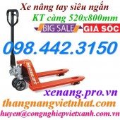 Xe nâng tay siêu ngắn 800mm SD25 NICHILIFT