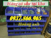 Kệ nhựa đa năng vát đầu, khay đựng bulong, hộp nhựa, kệ dựng phụ tùng