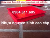 Khay nhựa đựng phụ tùng, chíp mạch điện tử tại Hà Nội giá rẻ