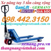 Xe nâng tay thấp 3000kg M30M Gamlift