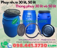 Phuy nhựa 30 lít - thùng phuy 30 lít