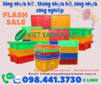 RỔ NHỰA - SÓNG NHỰA - SỌT NHỰA ĐAN LƯỚI