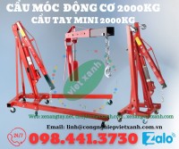 Cẩu mini thủy lực bằng tay 2000kg giá tốt