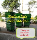 Xe thu gom rác thải, sản xuất thùng gom rác nhựa composite, thùng rác, thùng rác