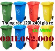 Tư vấn thùng rác nhựa, mua bán thùng rác nhựa giá rẻ- thùng rác 120l 240l 660l