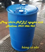Phuy nhựa cũ nắp mở, bán thùng phuy cũ, phi mới, bán thùng phi mới