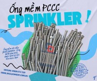 Ống nối mềm cứu hỏa, dây mềm nối đầu phun sprinkler, ống mềm sprinkler PCCC