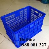 Thùng nhựa rỗng/ đặc kích thước 610x420x390mm 0988 081 327