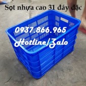 Khay nhựa rỗng có lỗ, khay nhựa công nghiệp, sọt nhựa, thùng nhựa