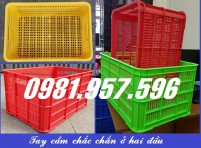 Sóng nhựa đựng rau củ, sóng nhựa Hs004, sóng nhựa hở