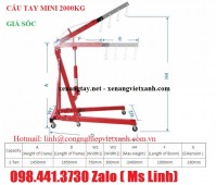 Cẩu tay mini 2000kg giá rẻ tại tphcm