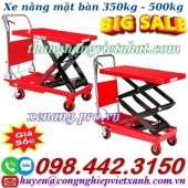 Xe nâng mặt bàn WP350 - WP500 - xe nâng bàn 350kg và 500kg