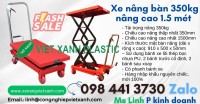 Thiết bị nâng bàn 350kg cao 1m5