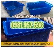 Thùng nhựa chuyên nuôi cá, thùng nhựa nuôi thủy hải sản