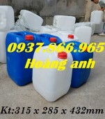 Can nhựa đựng dung dịch lỏng, can nhua, can đựng hóa chất hàng dày