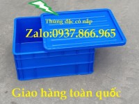 Mua thùng nhựa có nắp ở đâu, thùng đựng đồ cơ khí, hộp nhựa, thùng b8