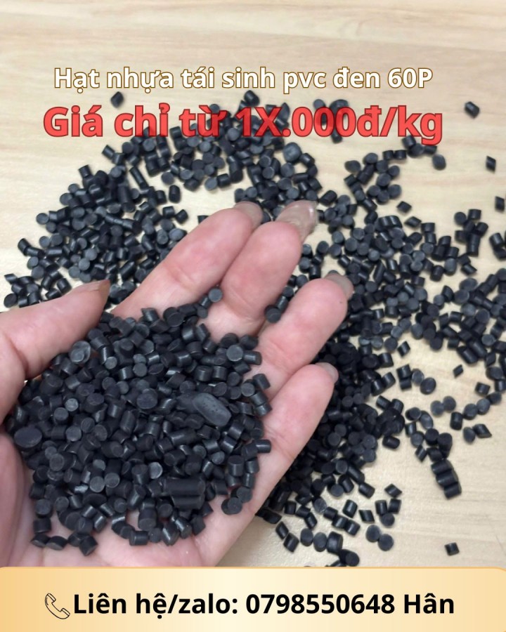 Hạt nhựa pvc tái sinh dẻo - hàng nhập khẩu nhật bản