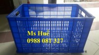 Thùng nhựa,Sọt bánh xe KT 780x500x430mm 0988 08 1327