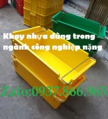 Thùng nhựa A2 (sóng nhựa bít), khay chứa đồ, sóng nhựa có quai xách tiện lợi, th