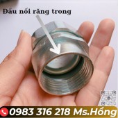 Bảng giá đầu nối ống,đầu bịt ống ruột gà